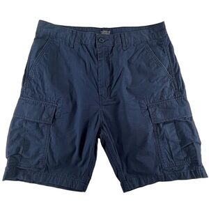 Levi’s Strauss Mens Shorts Cargo Blue size 34 - 10678